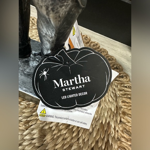 Martha Stewart Headless Horseman Soldier Halloween Figure Light Up Statue - Picture 4 of 6